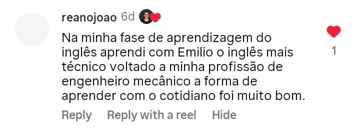 Depoimento do Reano João